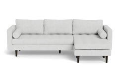 Sadie Reversible Chaise Sofa :: Leg Finish: Espresso