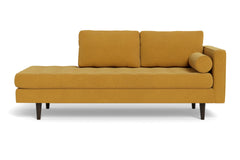 Sadie Sofa Lounger :: Leg Finish: Espresso / Configuration: RAF - Right Arm Facing
