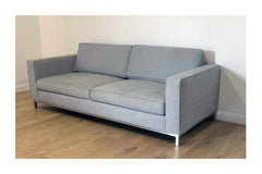 Custom Fillmore Sofa in SILVER