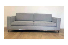 Custom Fillmore Sofa in SILVER
