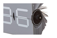 Flipping Out Clock by Cloudnola GREY/COPPER