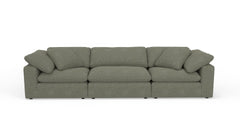 Westover 3pc Sectonal Sofa :: Leg Finish: Espresso