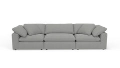 Westover 3pc Sectonal Sofa :: Leg Finish: Espresso