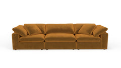 Westover 3pc Sectonal Sofa :: Leg Finish: Espresso