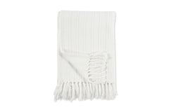 Hamden Throw in WHITE