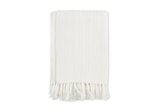 Hamden Throw in WHITE
