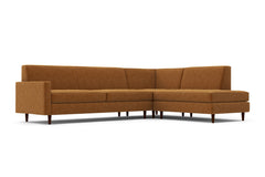 Huxley 3pc L-Sectional Sofa :: Configuration: RAF - Bumper on the Right