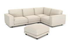 Conrad 5pc Modular Sectional Sofa with Ottoman