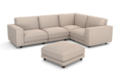 Conrad 5pc Modular Sectional Sofa with Ottoman