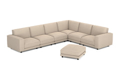 Conrad 7pc Modular Sectional Sofa with Ottoman