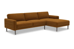 Peyton 2pc Sectional Sofa :: Configuration: RAF - Chaise on the Right