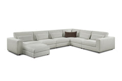 Kensington 7pc Modular Sectional Sofa w/ Ottoman