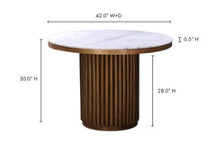 Melfi Round Dining Table