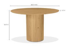 Natoma Round Dining Table