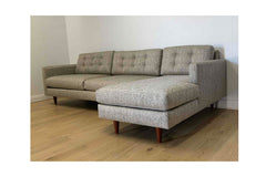 Lexington 2pc Sectional Sofa RAF in STRAW