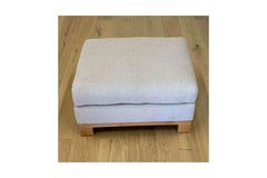 Logan Drive Ottoman in BEIGE - 23x30
