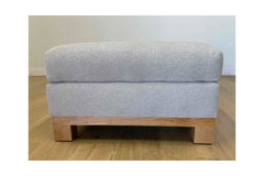 Logan Drive Ottoman in BEIGE - 23x30