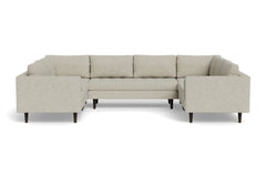 Sadie 5pc Sectional Sofa :: Leg Finish: Espresso