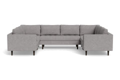 Sadie 5pc Sectional Sofa :: Leg Finish: Espresso