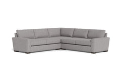 Maverick 3pc Sectional Sofa :: Leg Finish: Espresso