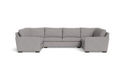 Maverick 5pc Sectional Sofa :: Leg Finish: Espresso
