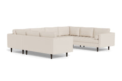 Sadie 5pc Sectional Sofa :: Leg Finish: Espresso