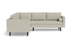 Sadie 3pc Sectional Sofa :: Leg Finish: Espresso