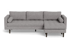 Sadie Reversible Chaise Sofa :: Leg Finish: Espresso