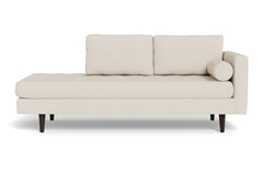 Sadie Sofa Lounger :: Leg Finish: Espresso / Configuration: RAF - Right Arm Facing