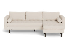 Sadie Reversible Chaise Sofa :: Leg Finish: Espresso