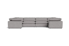 Westover 6pc Sectional Sofa :: Leg Finish: Espresso
