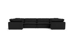 Westover 6pc Sectional Sofa :: Leg Finish: Espresso
