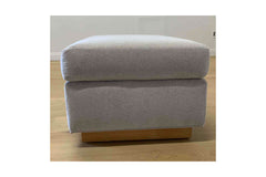 Nora Ottoman in BEIGE - 23x30
