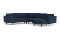 Sadie 4pc Sectional Sofa :: Leg Finish: Espresso / Configuration: RAF - Chaise on the Right