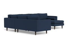 Sadie 4pc Sectional Sofa :: Leg Finish: Espresso / Configuration: RAF - Chaise on the Right