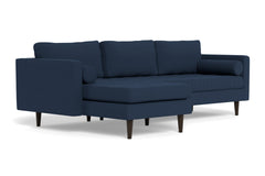 Sadie 2pc Sectional Sofa :: Leg Finish: Espresso / Configuration: RAF - Chaise on the Right