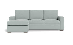 Maverick Reversible Chaise Sofa :: Leg Finish: Espresso