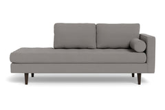 Sadie Sofa Lounger :: Leg Finish: Espresso / Configuration: RAF - Right Arm Facing