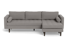 Sadie Reversible Chaise Sofa :: Leg Finish: Espresso