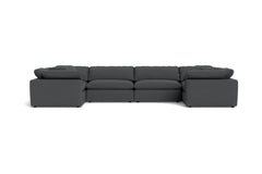 Westover 6pc Sectional Sofa :: Leg Finish: Espresso