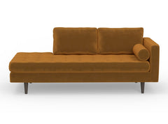 Sadie Sofa Lounger :: Leg Finish: Espresso / Configuration: RAF - Right Arm Facing