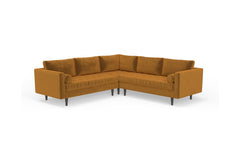 Sadie 3pc Sectional Sofa :: Leg Finish: Espresso
