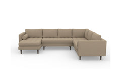 Sadie 4pc Sectional Sofa :: Leg Finish: Espresso / Configuration: LAF - Chaise on the Left