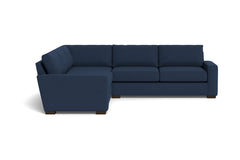 Maverick 3pc Sectional Sofa :: Leg Finish: Espresso