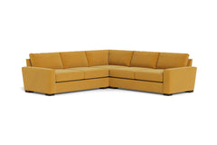 Maverick 3pc Sectional Sofa :: Leg Finish: Espresso