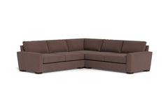 Maverick 3pc Sectional Sofa :: Leg Finish: Espresso