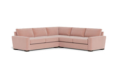 Maverick 3pc Sectional Sofa :: Leg Finish: Espresso