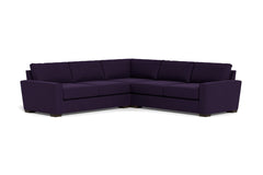 Maverick 3pc Sectional Sofa :: Leg Finish: Espresso