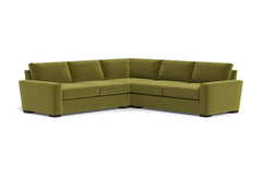 Maverick 3pc Sectional Sofa :: Leg Finish: Espresso