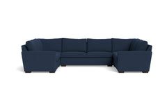 Maverick 5pc Sectional Sofa :: Leg Finish: Espresso